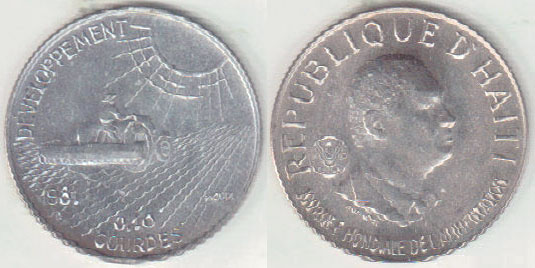 1981 Haiti 10 Centimes (FAO) A002608 - Click Image to Close